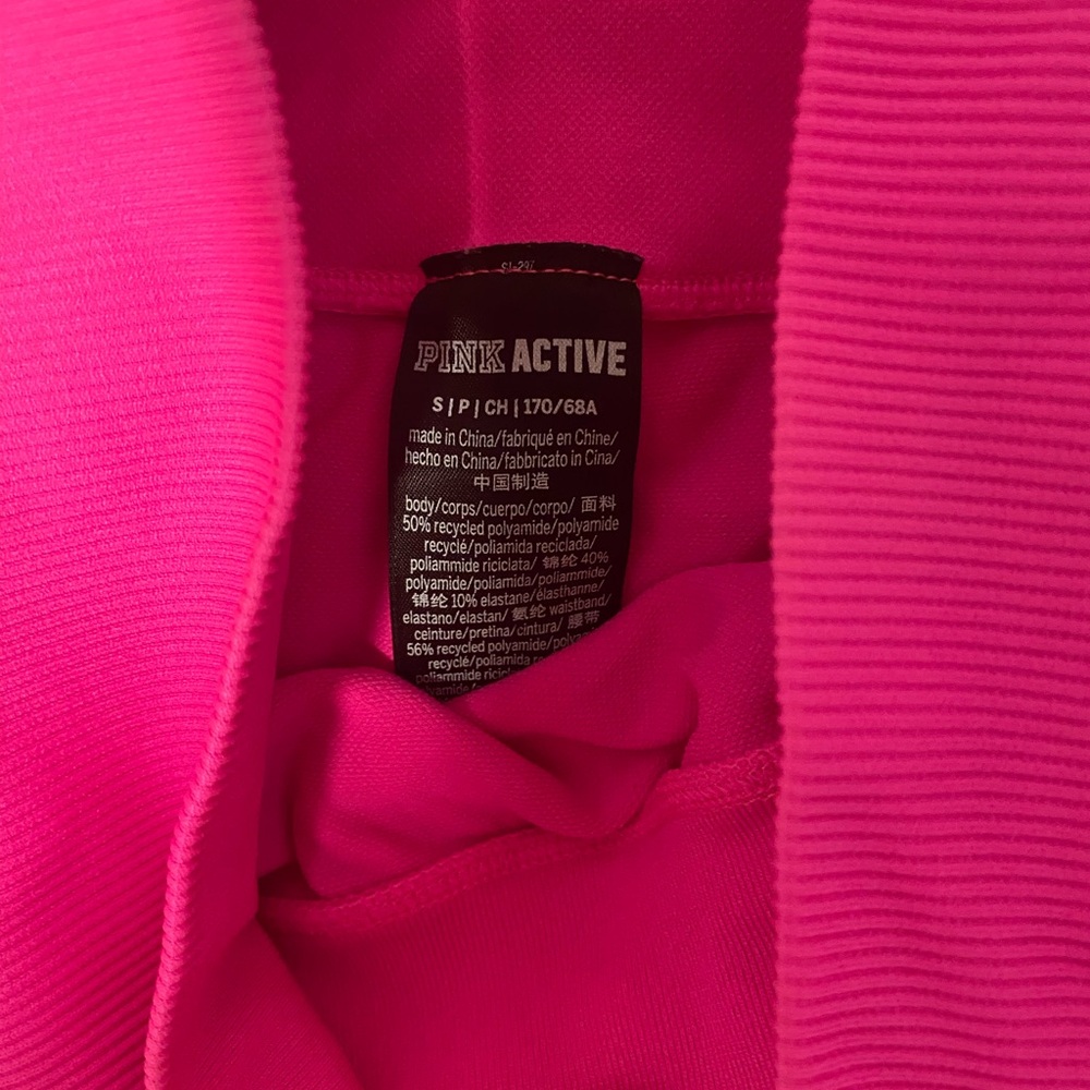 victoria’s secret pink active leggings size small